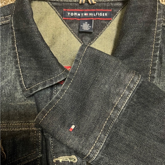 Tommy Hilfiger Women's Mid-Hip Fashion Jean Jacket, Size M - Picture 5 of 5